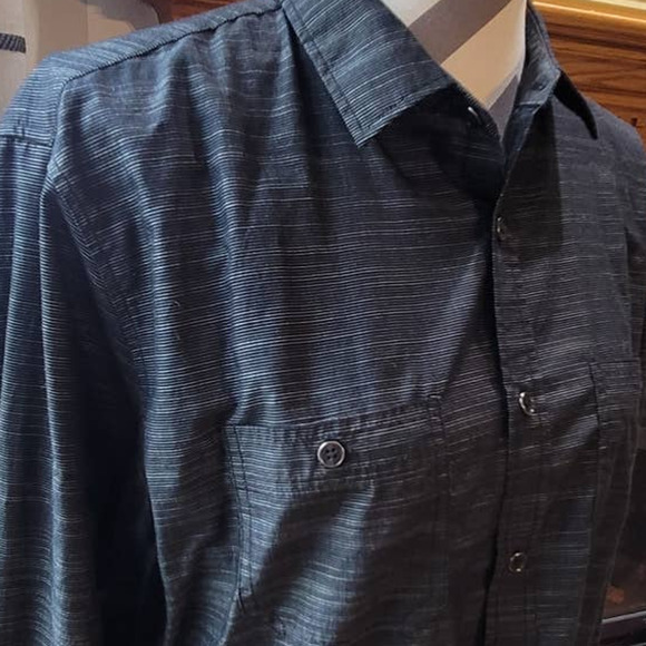 Beverly Hills Polo Large Long Sleeve Dress Shirt - Picture 3 of 9